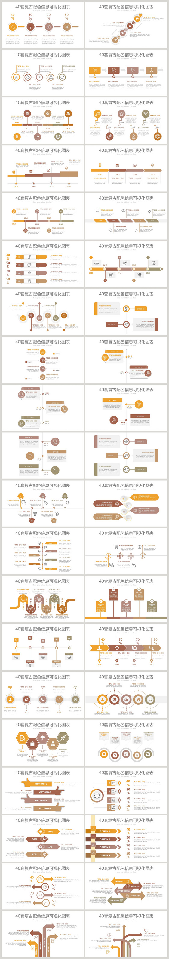 时间线信息可视化图表集