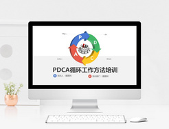 pdca循环工作方法培训PPT模板