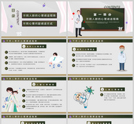 新型冠状病毒心理疏导PPT模板ppt文档