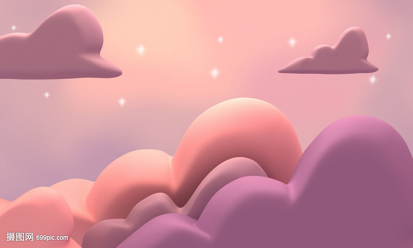 如梦如幻清新背景