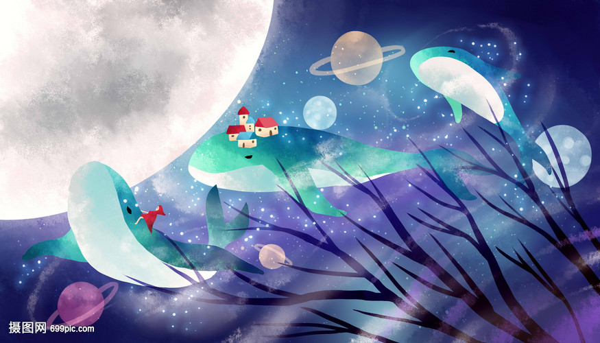 遨游星球的鲸鱼