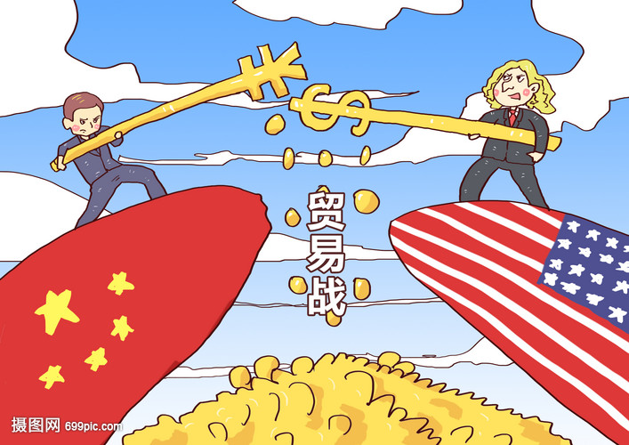 中美关系时事漫画