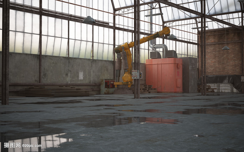工业厂房空间