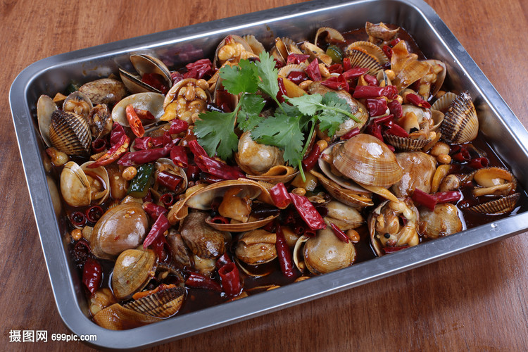 辣炒杂贝 烧烤 辣椒 烧烤 撸串 菜谱 美食 美味 高