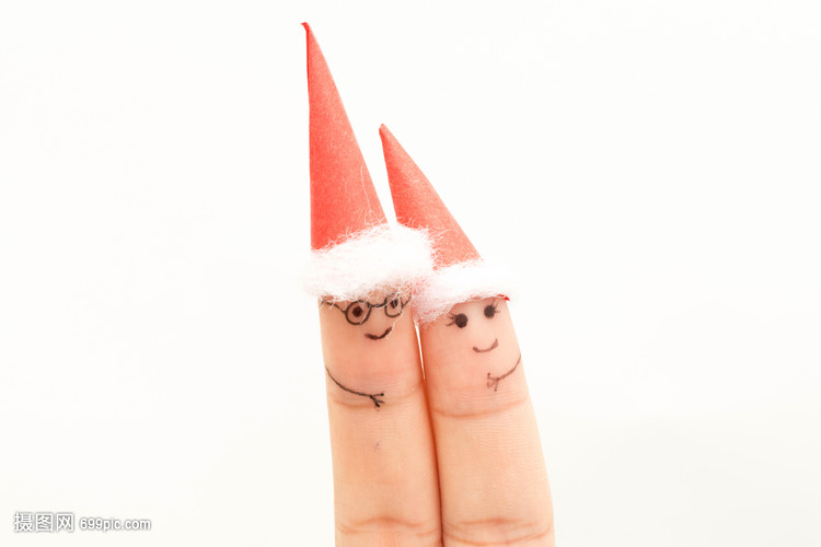 创意手指画手指表情