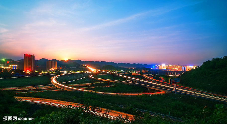 贵州遵义习水县城和周边环境的一些风景