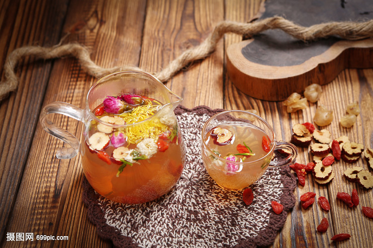 花茶 养生花茶 女人茶 玫瑰 红枣 桂圆 莲子 枸杞