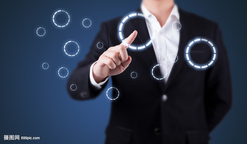 商务空白点击背景图