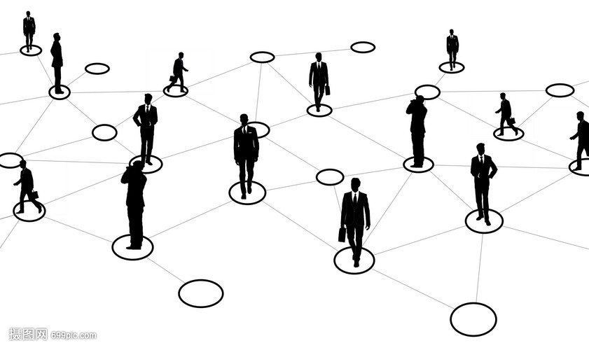 企业团队理念混合媒体