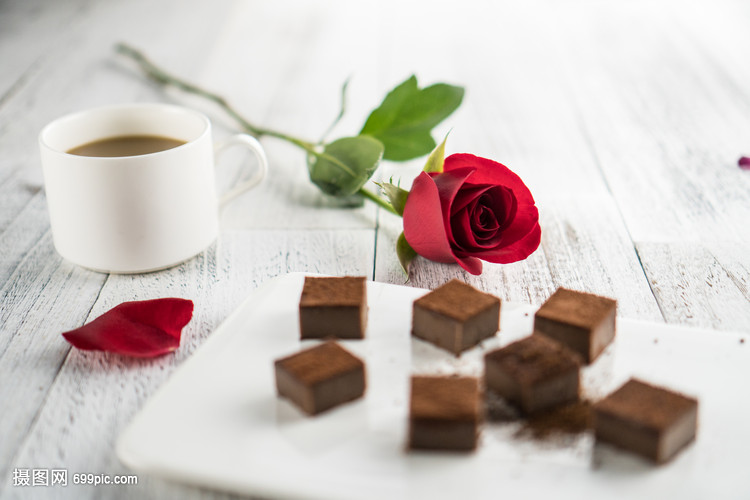 玫瑰咖啡巧克力