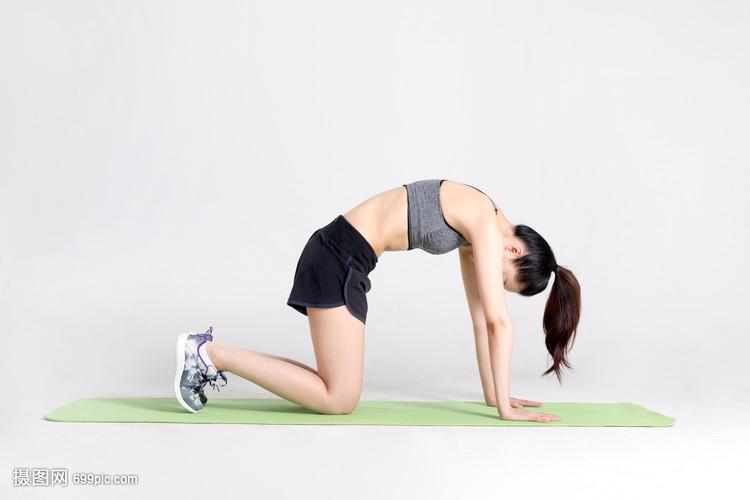 运动健身女性腰腹力量训练