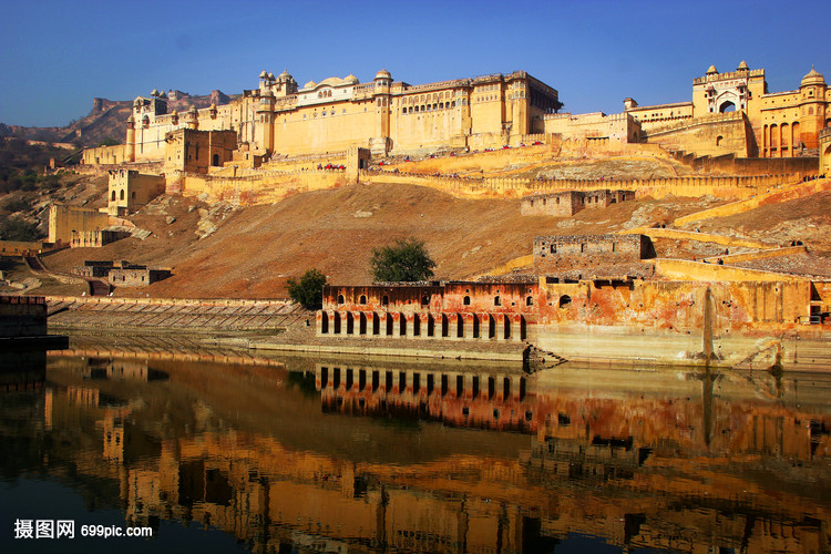印度著名景点琥珀堡