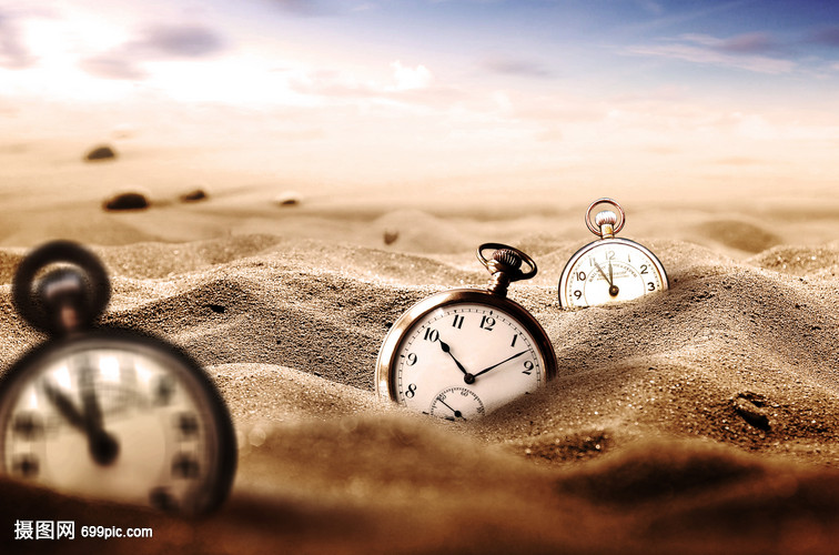 时间飞逝概念图