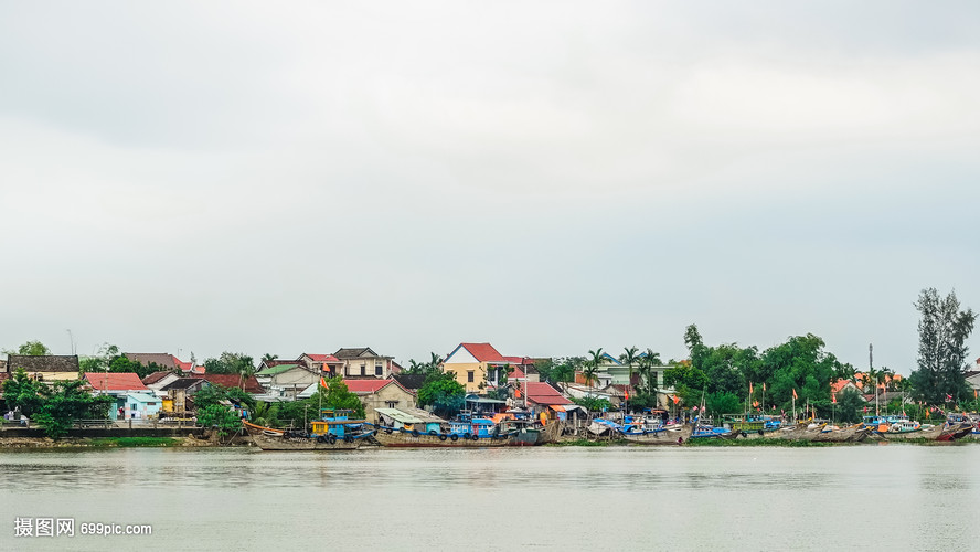 越南会安古城风光