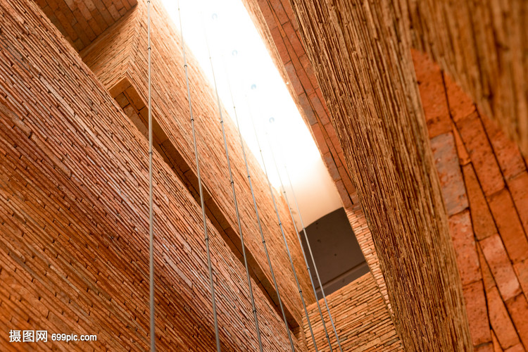 工业风建筑空间局部