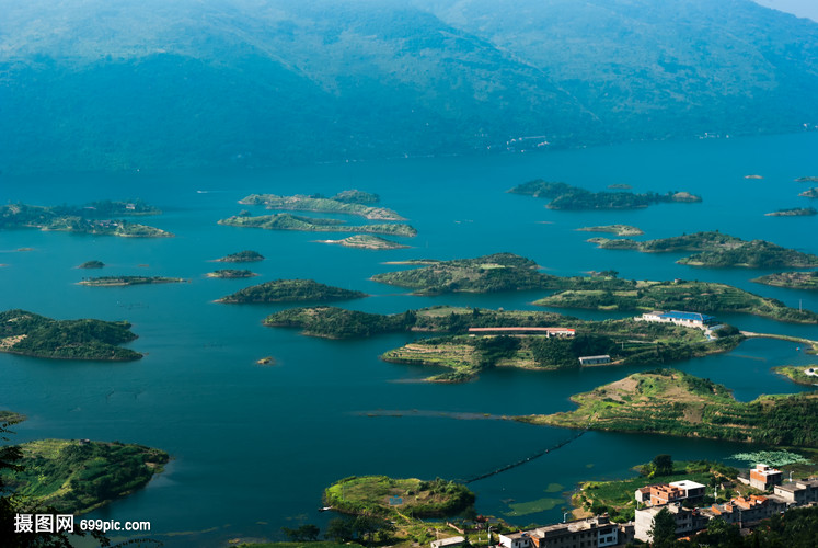 湖北黄石阳新仙岛湖风景