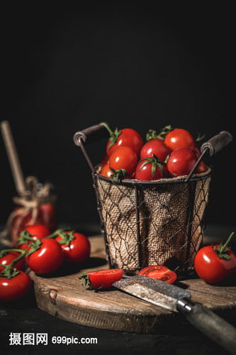 有机连枝番茄千禧番茄小西红柿