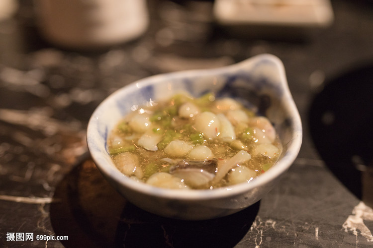 日料小菜芥末章鱼