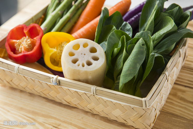 营养丰富的各种蔬菜