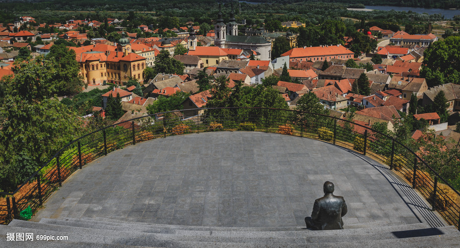 塞尔维亚小镇风光