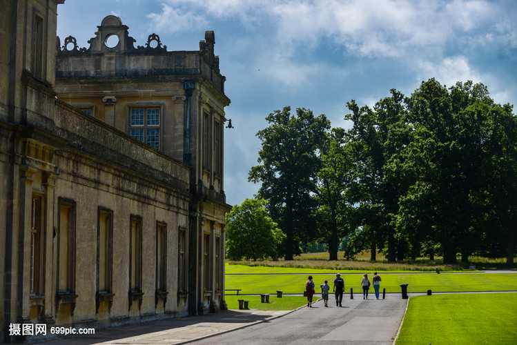 英国英格兰著名的朗利特庄园