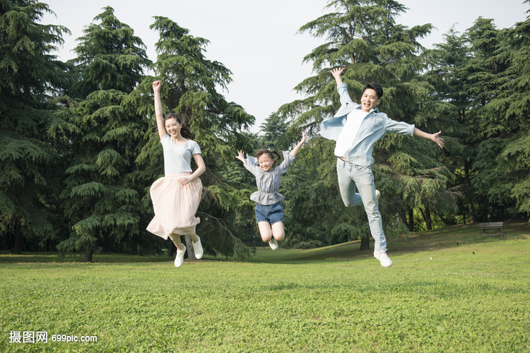 家庭亲子户外游玩