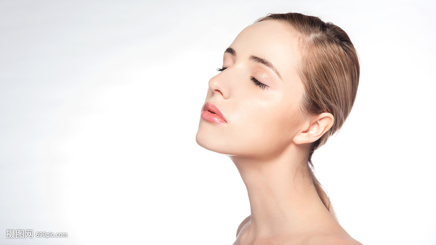 外国美女面部展示