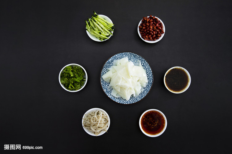 小暑凉皮配菜配料