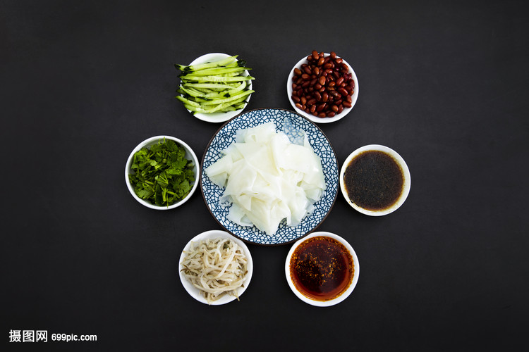 小暑凉皮配菜配料