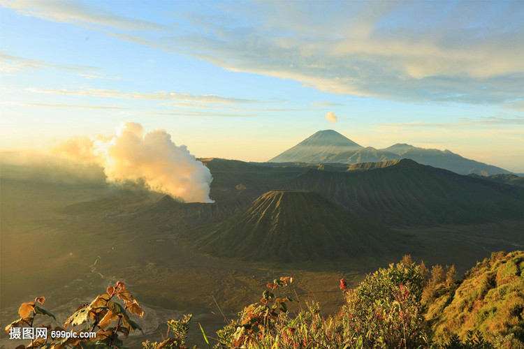 印度尼西亚日惹活火山