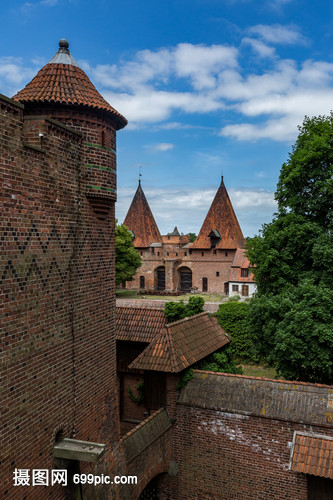 波兰著名旅游景点马尔城堡