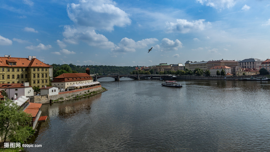 捷克首都布拉格城市风光