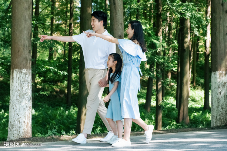 家庭亲子户外游玩