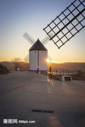 西班牙唐吉可德风车小镇