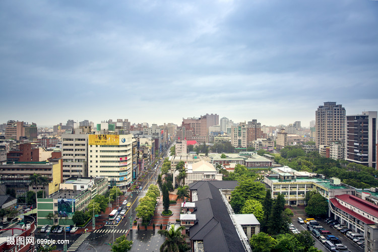 台湾新竹市城市风光