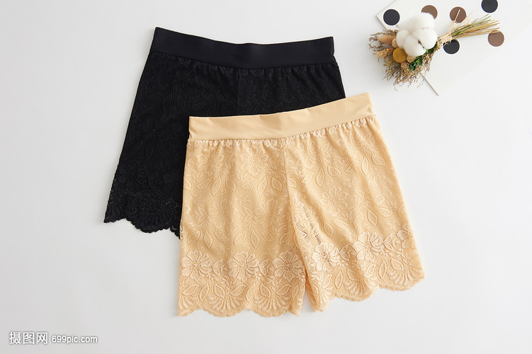 蕾丝女生安全裤