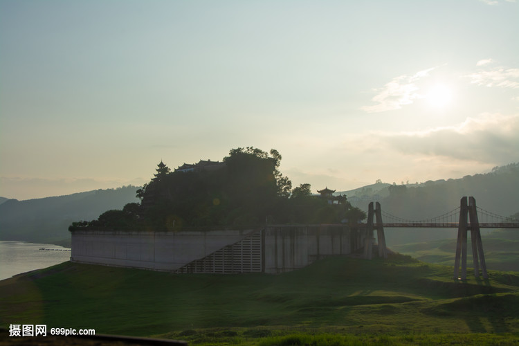 四川重庆著名旅游景点石宝寨