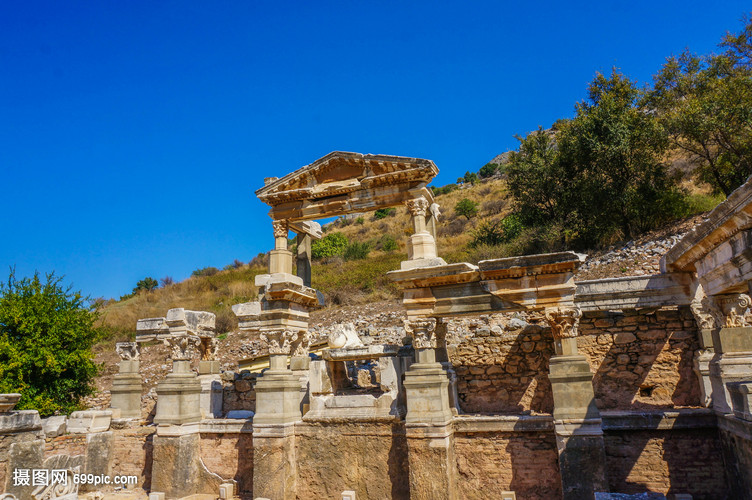 土耳其塞尔丘克以弗所古城