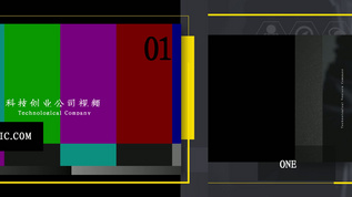 科技创业公司企业宣传AE模板视频素材