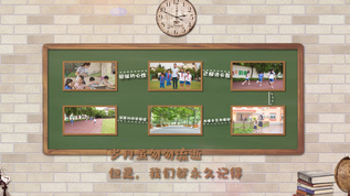 同学回忆录纪念册学校ae模板视频素材