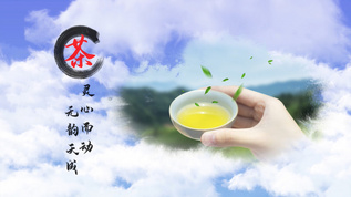 中国风水墨茶道文化PR模板视频素材