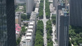 竖版航拍河南洛阳正太广场mp4格式视频下载_正版视频编号4595595-摄图网