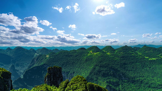 恩施大峡谷风景视频素材