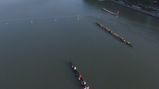 端午节龙舟竞赛4K航拍视频素材