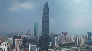 台州开投大厦航拍视频