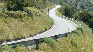 空旷的道路视频素材