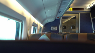 火车上的客舱视频素材