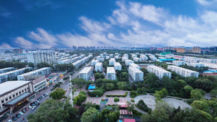 北京地标古建筑旅游景点合成背景视频素材