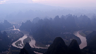 桂林山水甲天下4K航拍视频素材