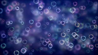 粒子气泡视频素材